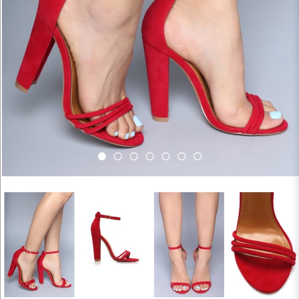 Red heels